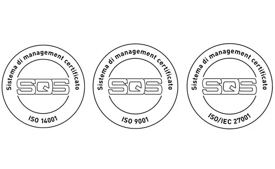 ISO certifications 